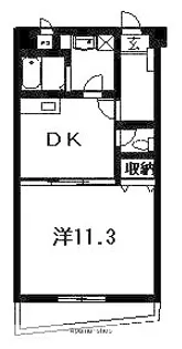 サンフィールドハイツ【305号室】の間取り
