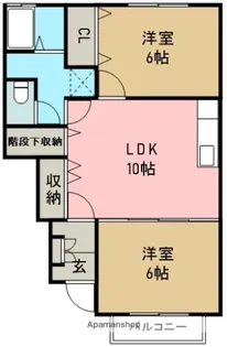 ロイヤルファイン参番館【103号室】の間取り
