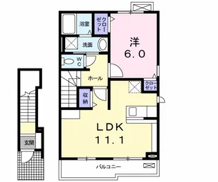 プリマベーラ A【2階】の間取り