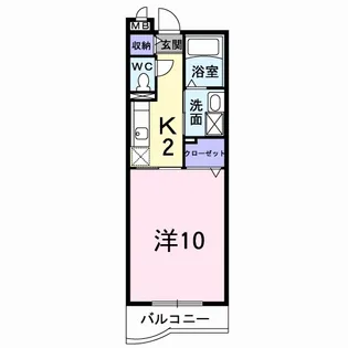 NESTスエヒロ【1階】の間取り