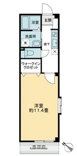 フォブール勝瑞【1階】の間取り