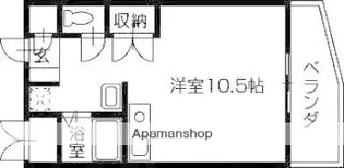 K’Sガーデン住吉Ⅱ【103号室】の間取り