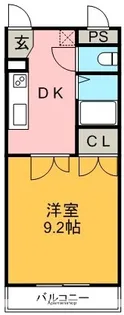 K’Sガーデン住吉【1階】の間取り