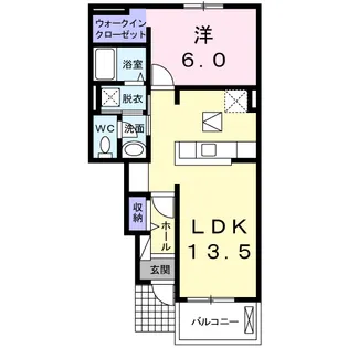 ジュピター【1階】の間取り