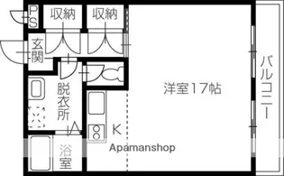 ソレイユ1番館【3階】の間取り
