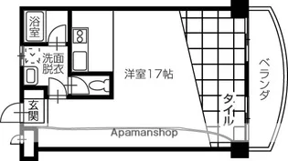 ソレイユ1番館【302号室】の間取り