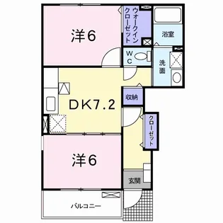 レクサスⅡ【1階】の間取り