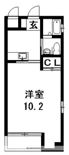 ワースヴィラ【3階】の間取り