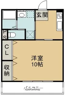 シュール南佐古【1階】の間取り