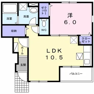 サンビレッジ.Ⅰ【1階】の間取り