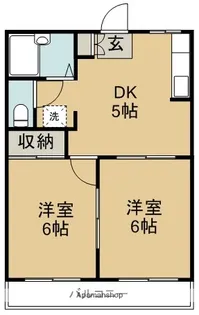サンステージ上助任【1階】の間取り