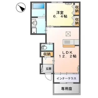 サニーコート【1階】の間取り