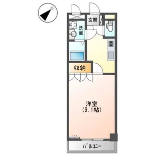 エレガント・ライフ【2階】の間取り