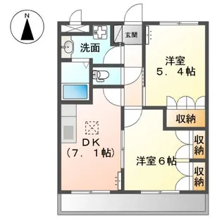 エル・アール【1階】の間取り
