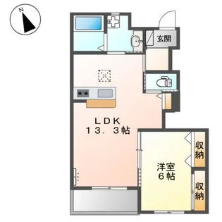 シャルム【1階】の間取り