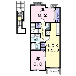 TJハウス【2階】の間取り