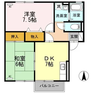 スイートハウス Ⅰ棟【1階】の間取り