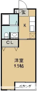 ピレノヴィラ【405号室】の間取り