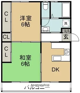 QUATRO(クアトロ)【2階】の間取り
