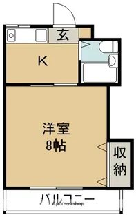 リバティN1N2【3階】の間取り