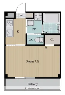 ピース・ルーチェ【3階】の間取り