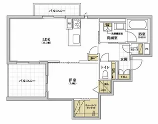 PROGRESS沖浜【3階】の間取り