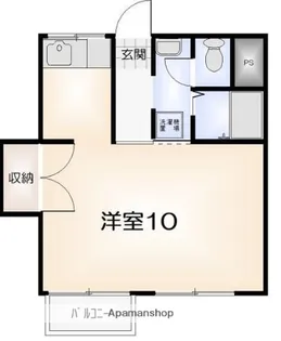 ビルドエポック【2-E号室】の間取り