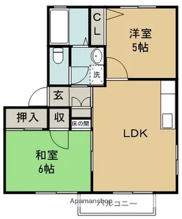フォーレス31【105号室】の間取り