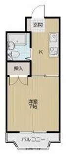 ピース・クラージュA【4階】の間取り