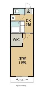 ファミール山城【3階】の間取り