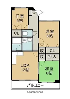 リバーサイド南末広七番館【204号室】の間取り