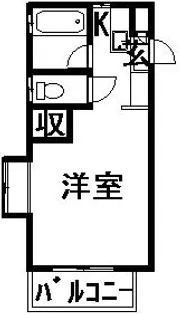 フルハウス【305号室】の間取り
