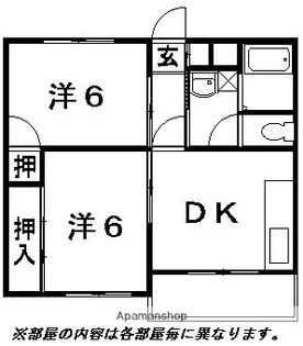 どりーむはいつ【201号室】の間取り