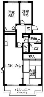 HELLO INGS【2階】の間取り