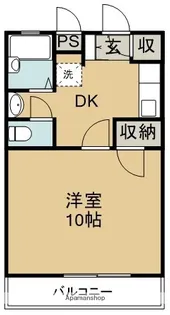 セリオン富田橋【202号室】の間取り