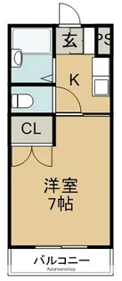 プレシオン南昭和【2階】の間取り