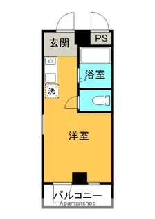 サンステージ山城【407号室】の間取り