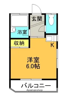 ジョイフル助任【1階】の間取り