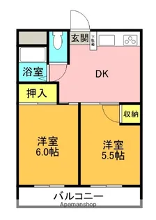 イータウン応神【1階】の間取り