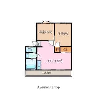 森ビル【3階】の間取り