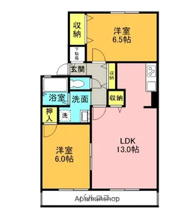 マイファミール【1階】の間取り