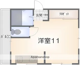 MONOビル【4階】の間取り
