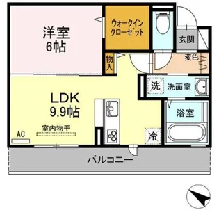 ハコマルシェ【2階】の間取り
