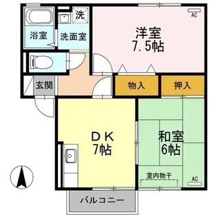 スイートハウス Ⅰ棟【1階】の間取り