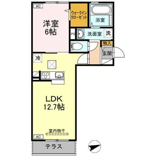 フトゥーロ【1階】の間取り