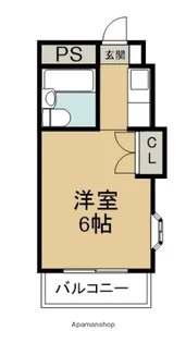 フォート佐古【503号室】の間取り