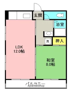 メゾン朝日【2階】の間取り