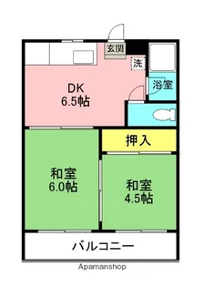 コーポ荒木【2階】の間取り