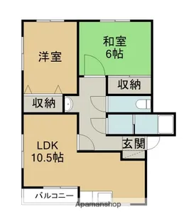 SAIWAI701ビル【3階】の間取り
