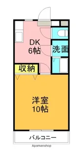 パレスノア【3階】の間取り